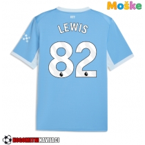 Moške Nogometnih dresov Manchester City Rico Lewis #82 Domači 2026-27 Kratki rokavi